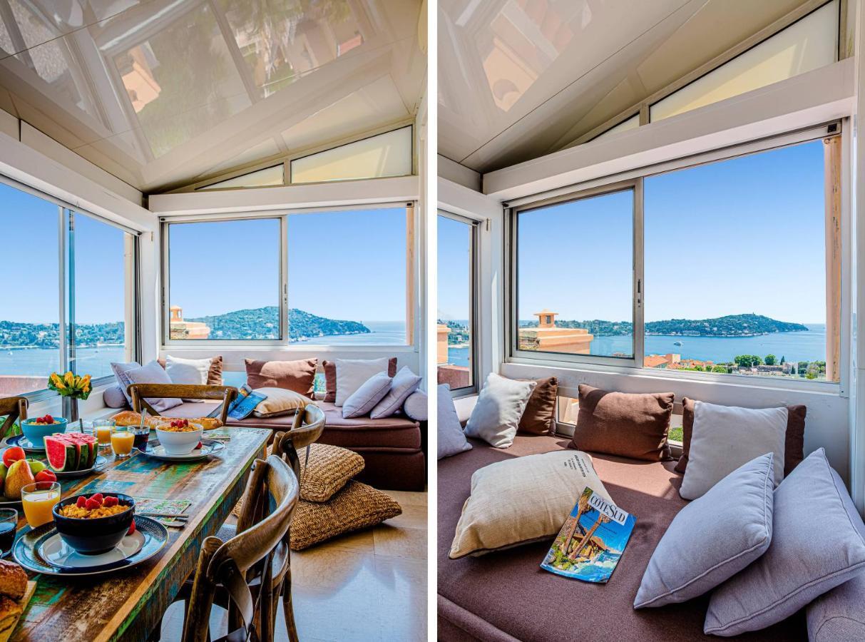 My Casa - Villefranche Cauvin - Panoramic Sea View Ac 외부 사진