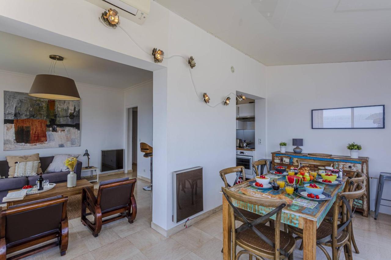 My Casa - Villefranche Cauvin - Panoramic Sea View Ac 외부 사진